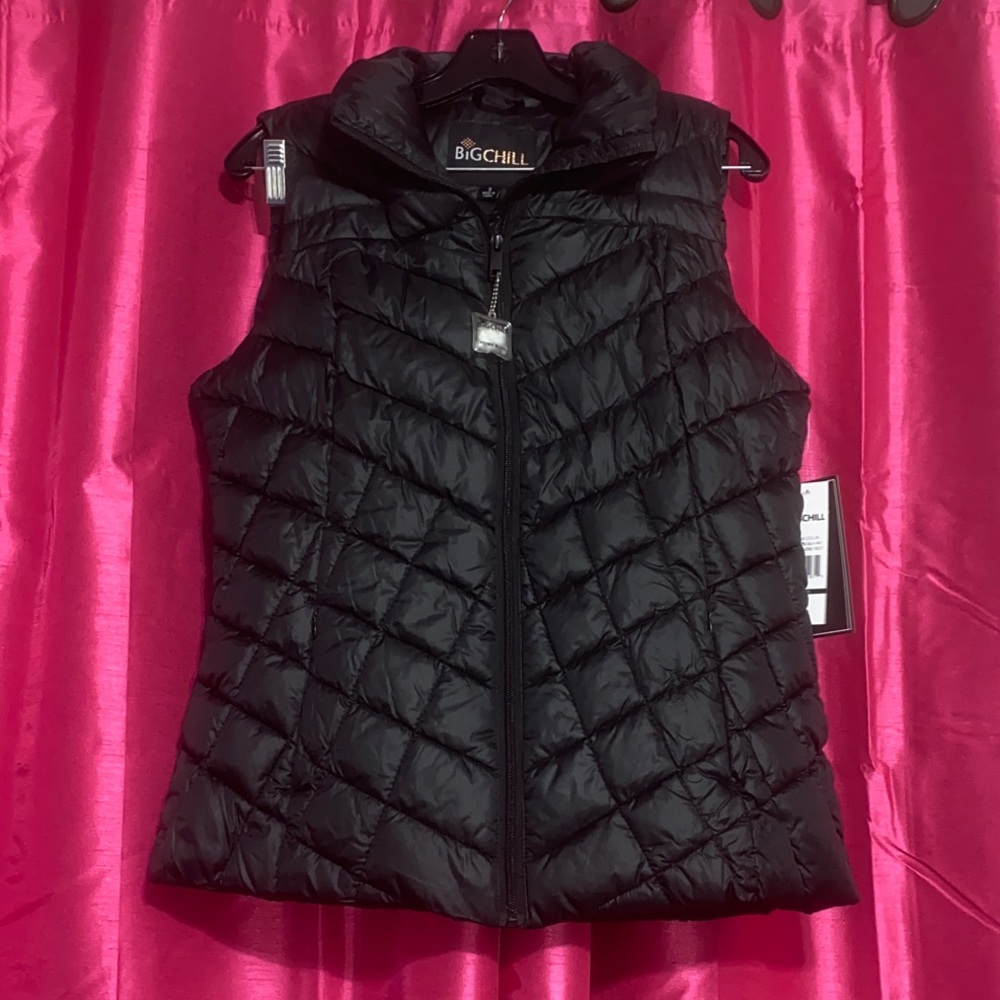 Big Chill Black Puffer Vest